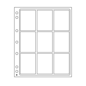 Hojas para monedas Encap, transparentes para Slabs