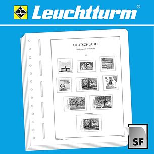 Leuchtturm hojas deÁlbum neutras para sellos personalizados  modelo:MonTimbraMoi horizonta