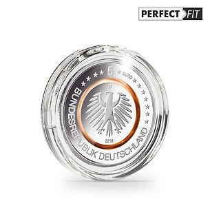 Ultra Cápsulas Perfect Fit para alemanes 5 Euro (27,25 mm),   paquete de 100