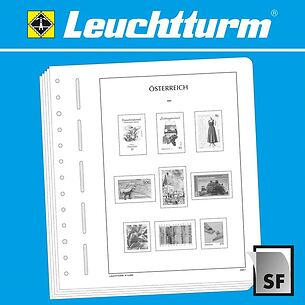 LEUCHTTURM Suplemento-SF Austria - Dispenser-sellos 2024