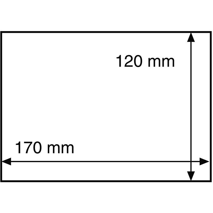 Fundas protectoras HP para cartas y tarjetas postales, 170x120 mm, transparentes