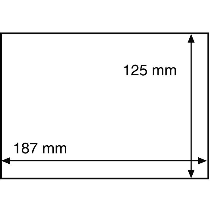 Fundas protectoras HP para cartas y tarjetas postales 187x125 mm, transparentes