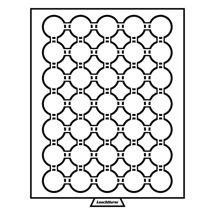 Bandeja para monedas MB 35 divisiones para GRIPS 28 + GRIPS  27, color humo