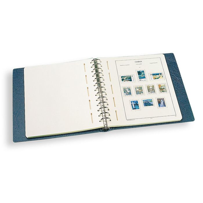 LEUCHTTURM tapa de anillas EXCELLENT DE, azul