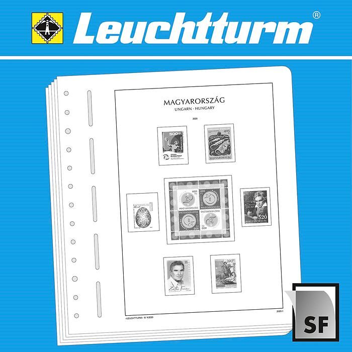 LEUCHTTURM SF-hojas preimpresas Hungría 1871-1944