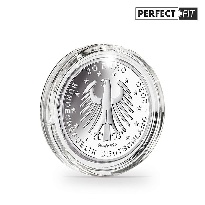 Ultra Cápsulas Perfect Fit para alemanes 20 Euro (32,50 mm), paquete de 10