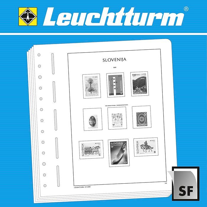 LEUCHTTURM Suplemento-SF Eslovenia 2019