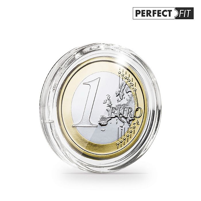 Cápsulas ULTRA Perfect Fit para 1 Euro (23,25 mm), paquete de 10