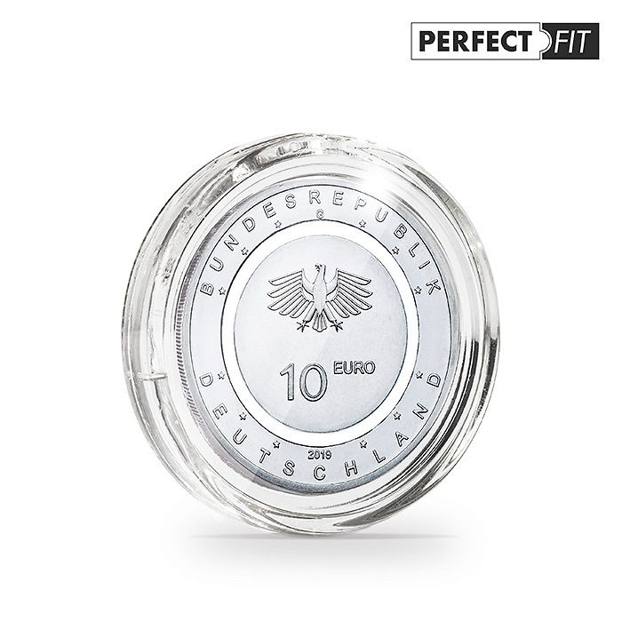 Ultra Cápsulas Perfect Fit para alemanes 10 Euro (28,75 mm), paquete de 40