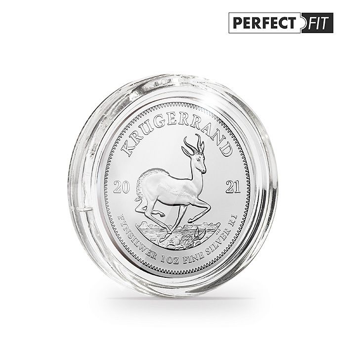 Cápsulas ULTRA Perfect Fit para 1 oz. argent 39 mm(z.B.Krügerrand, Britannia), paqu.de 40