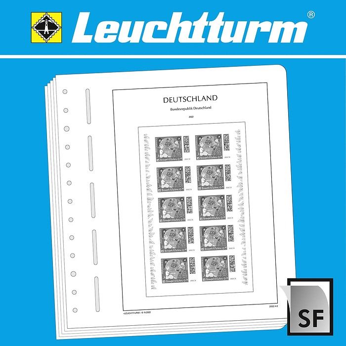 LEUCHTTURM SF-hojas preimpresas Alemania carnets 2020-2023