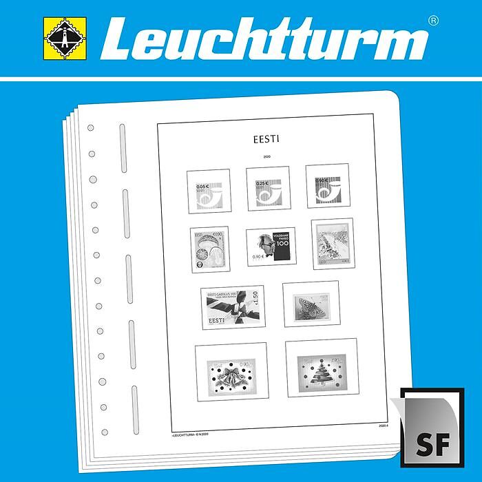 LEUCHTTURM SF-hojas preimpresas Estonia 2020-2023