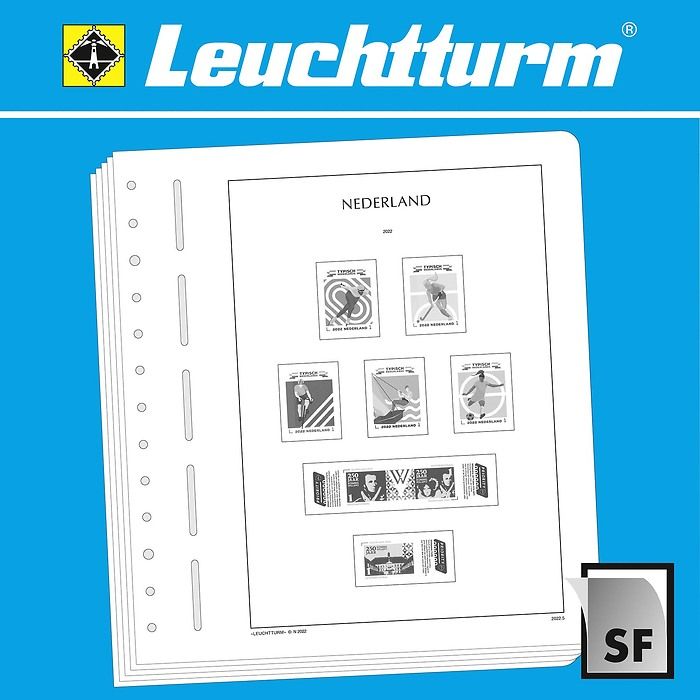 LEUCHTTURM SF-hojas preimpresas Holanda 2020-2023