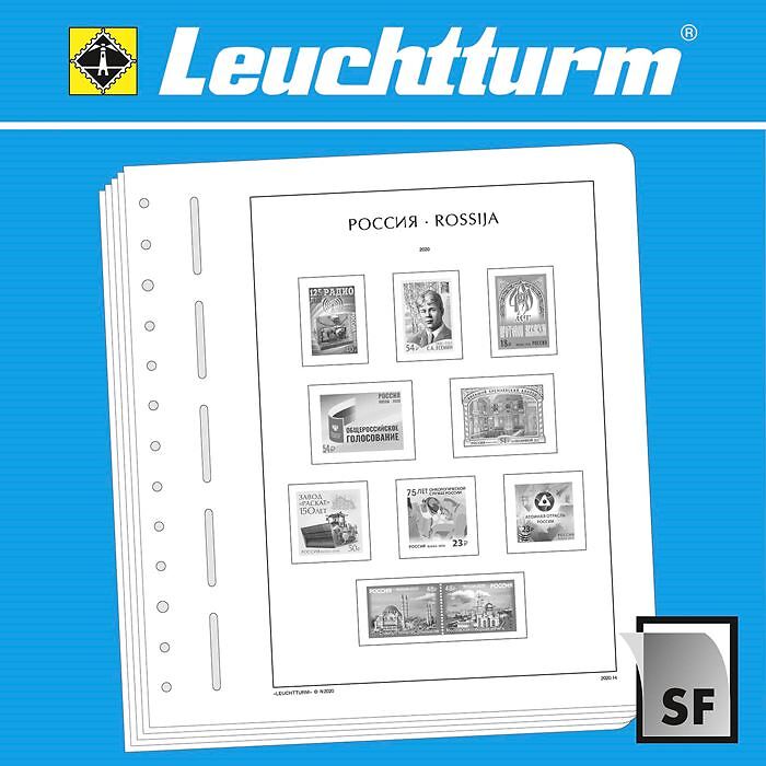 Leuchtturm SF-hojas preimpresas Rusia 2020-2023