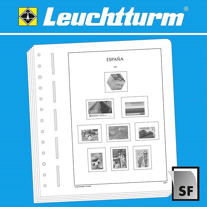 Leuchtturm SF-hojas preimpresas España 2020-2021