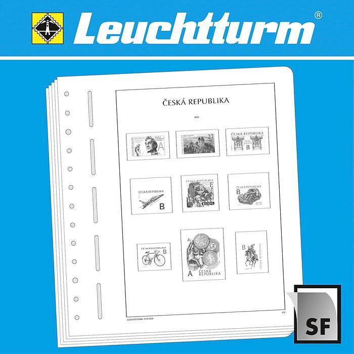 LEUCHTTURM SF-hojas preimpresas República Checa 2020-2023