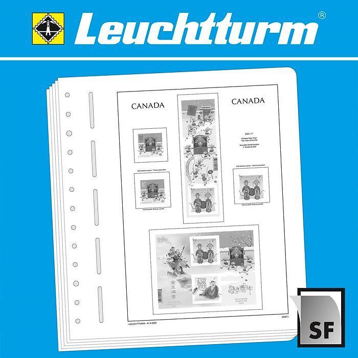 LEUCHTTURM SF-hojas preimpresas Canadá 2020-2023