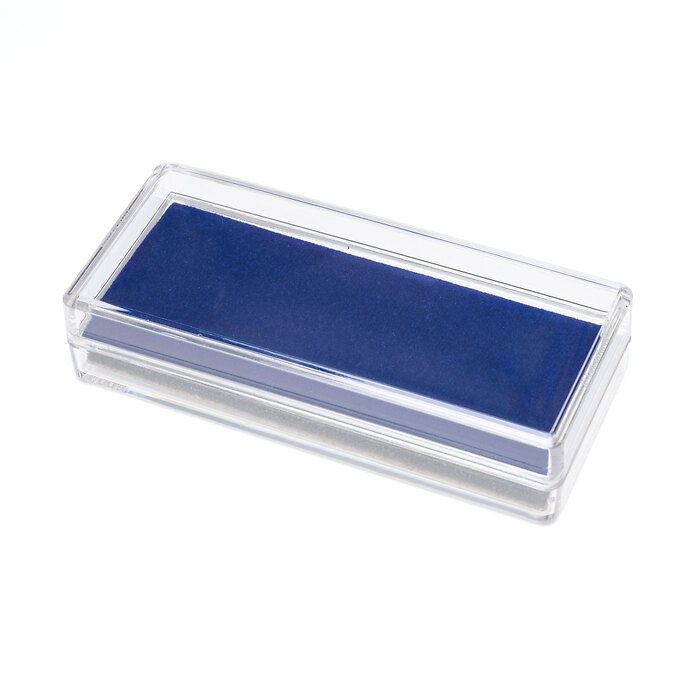 Cápsulas para medallas S, 98 x 44 x 22 mm, azul, paquete de  5