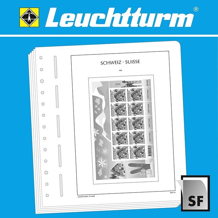 LEUCHTTURM Suplemento-SF Suiza-minihoja 2024