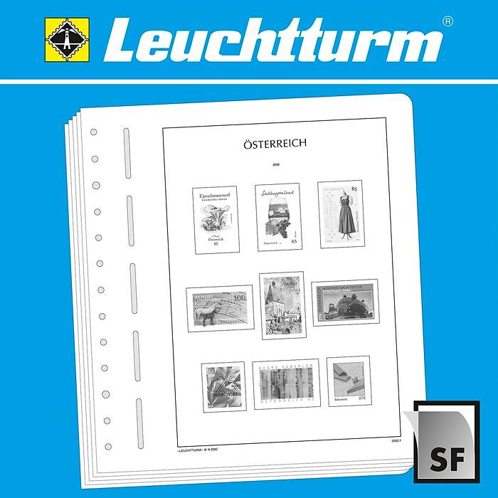 LEUCHTTURM Suplemento-SF Austria - Dispenser-sellos 2024