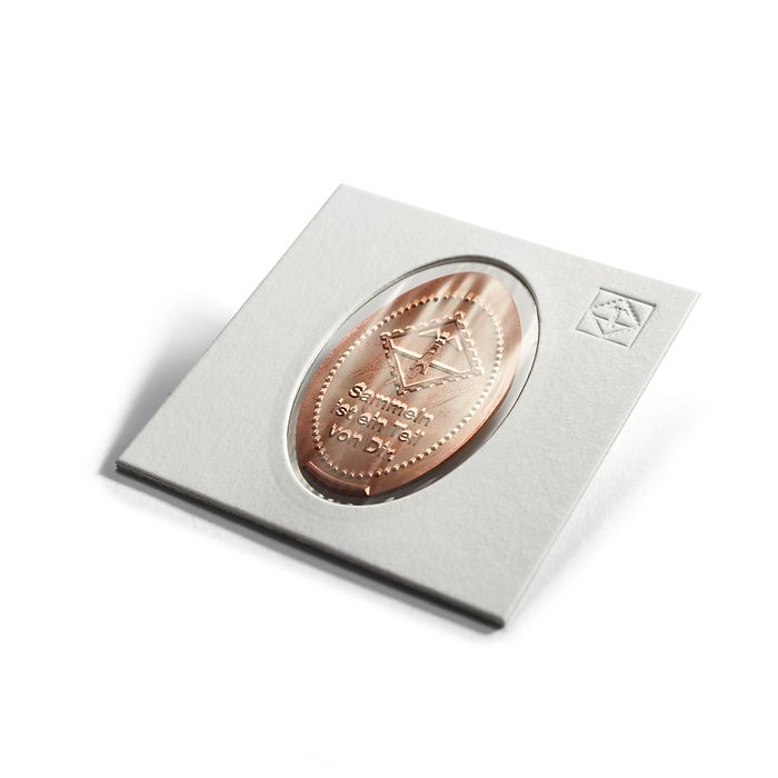 Matrix Cartones de monedas para Pressed Pennies